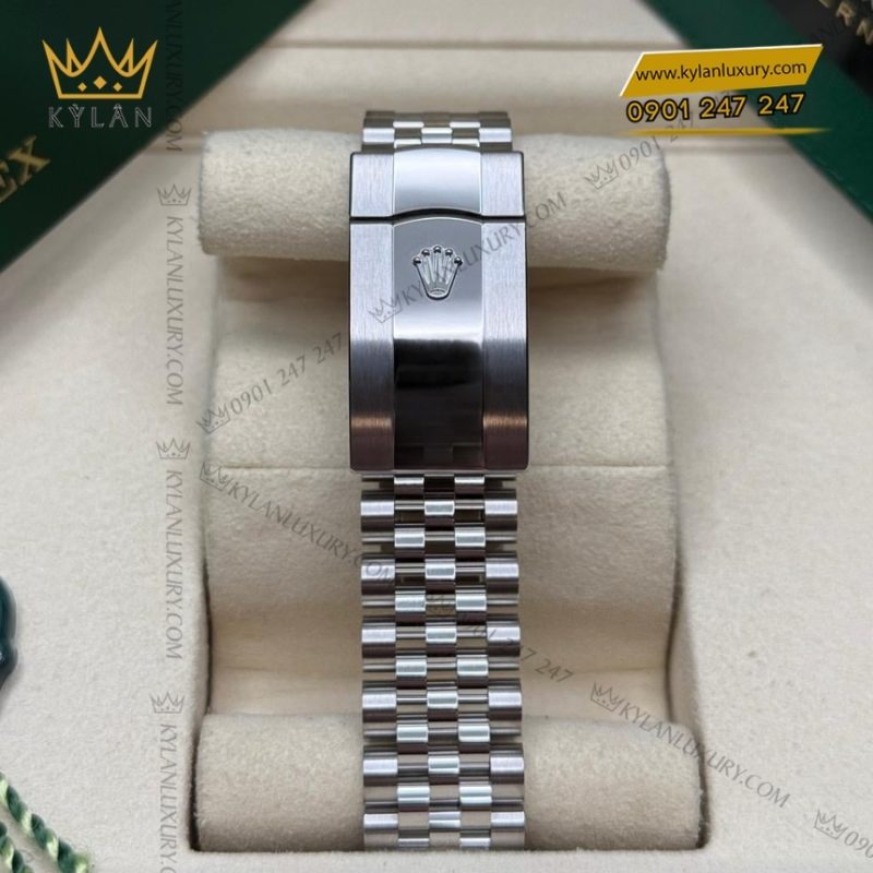 Đồng hồ Rolex Datejust 41 mặt trắng La Mã 126334-0036