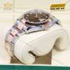 Đồng hồ Rolex Datejust 41 chocolate cọc kim cương 126301-0003