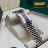 Đồng hồ Rolex Datejust 41 mặt chocolate cọc dạ quang 126301-0002