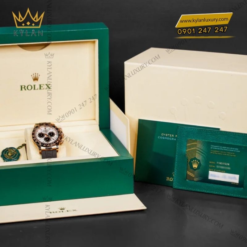 Đồng hồ Rolex Cosmograph Daytona thiên thạch 116515LN-0055