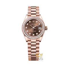 Đồng hồ Rolex Lady Datejust chocolate cọc kim 279135RBR-0017