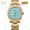 Đồng hồ Rolex Oyster Perpetual 34 mặt xanh turquoise 124248RBR-0002
