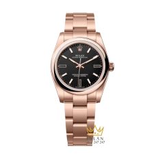 Đồng hồ Rolex Oyster Perpetual 34 mặt số đen 124205-0001