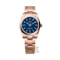 Đồng hồ Rolex Oyster Perpetual 34 mặt số đá xanh 124205-0002
