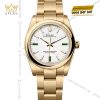 Đồng hồ Rolex Oyster Perpetual 34 mặt số trắng 124208-0002