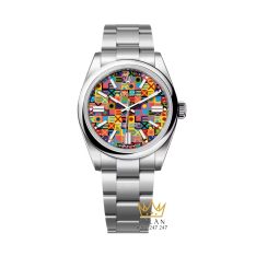 Đồng hồ Rolex Oyster Perpetual 41 mặt số Jubilee đa sắc 134300-0010