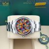 Đồng hồ Rolex Oyster Perpetual 41 mặt số Jubilee đa sắc 134300-0010