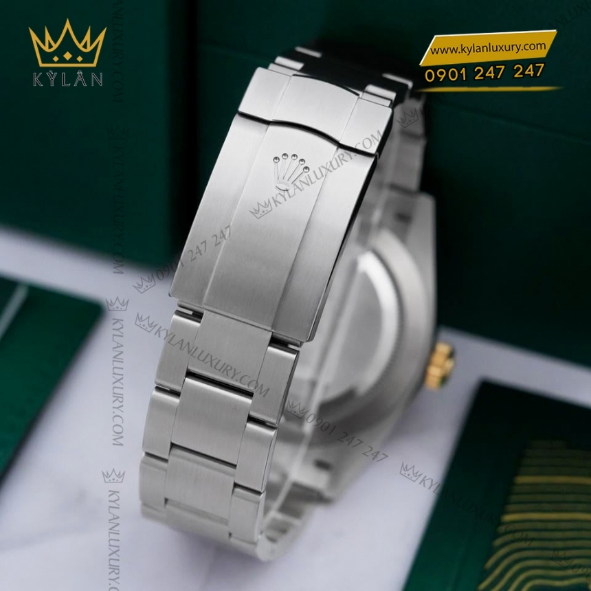 Kỳ Lân Luxury rolex oyster perpetual 41 134303 0001 mat xam 5 Đồng hồ Rolex Oyster Perpetual 41 xám đá phiến 134303-0001
