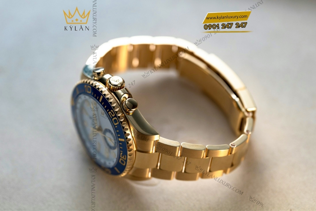 Kỳ Lân Luxury rolex yacht master ii 126688 0001 vang vang 7 Đồng hồ Rolex Yacht-Master II vàng vàng 126688-0001