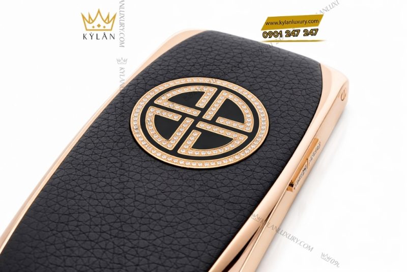 Điện thoại XOR X2 vàng hồng đính kim cương