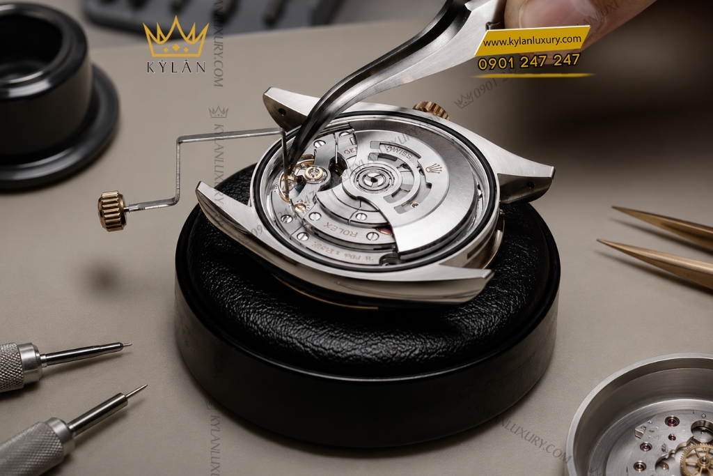 Bảo dưỡng đồng hồ Rolex tại Kỳ Lân