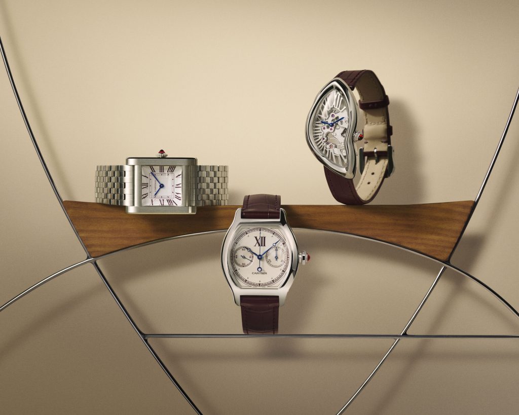 Đồng hồ Cartier Roadster và Tortue Triumphant