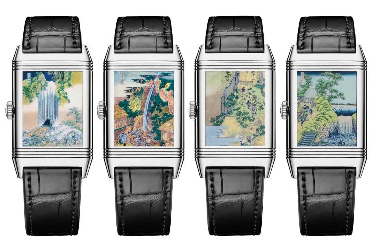 Kỳ Lân Luxury Dong ho Jaeger LeCoultre Reverso Tribute Enamel Hokusai 2 Đồng hồ Jaeger-LeCoultre Reverso Tribute Enamel Hokusai