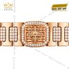 Lắc tay Patek Philippe vàng hồng Au750 đính kim cương