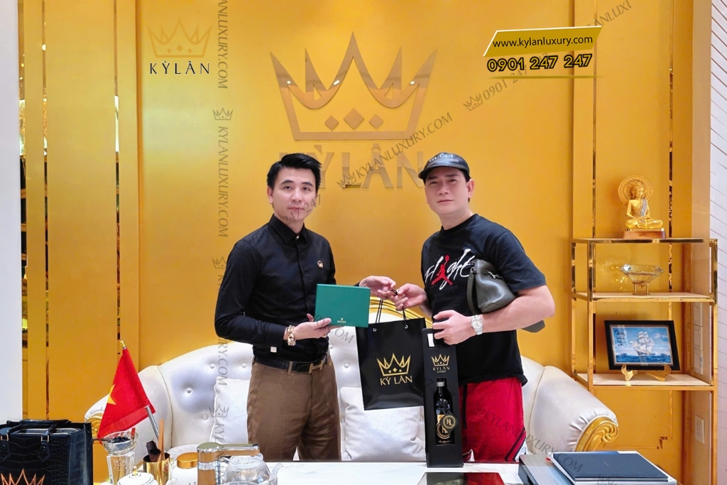 Kỳ Lân Luxury Lac tay Rolex vang nam cao cap Lắc tay Rolex vàng nam cao cấp – Phong cách sang trọng dành cho quý ông