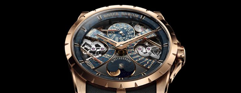 Kỳ Lân Luxury Roger Dubuis Excalibur Biretrograde Đồng hồ Roger Dubuis Excalibur Biretrograde Calendar