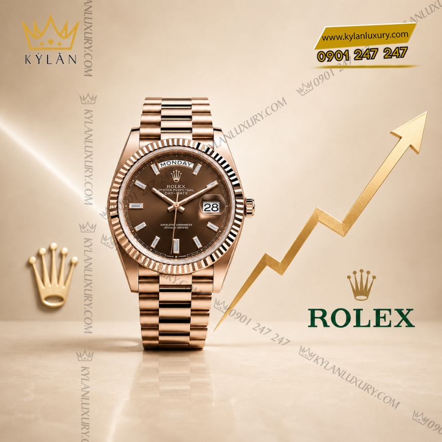 Top 5 mẫu đồng hồ Rolex nữ đẹp tại Kỳ Lân