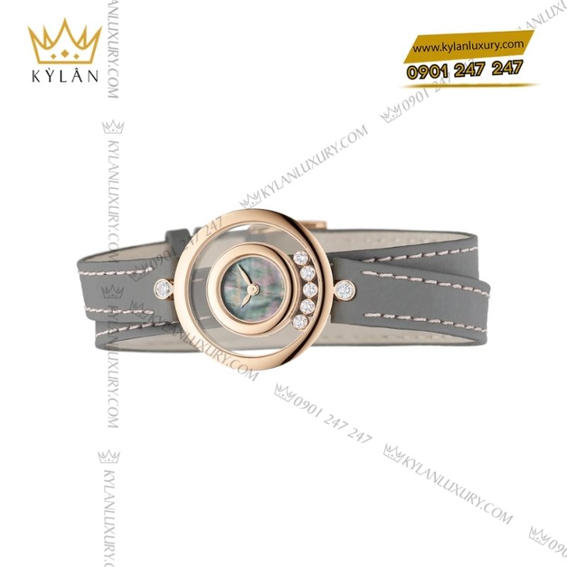 Đồng hồ Chopard Happy Diamonds Icons ngọc trai Tahiti 209415-5003
