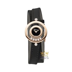Đồng hồ Chopard Happy Diamonds Icons mặt số đen 209415-5004