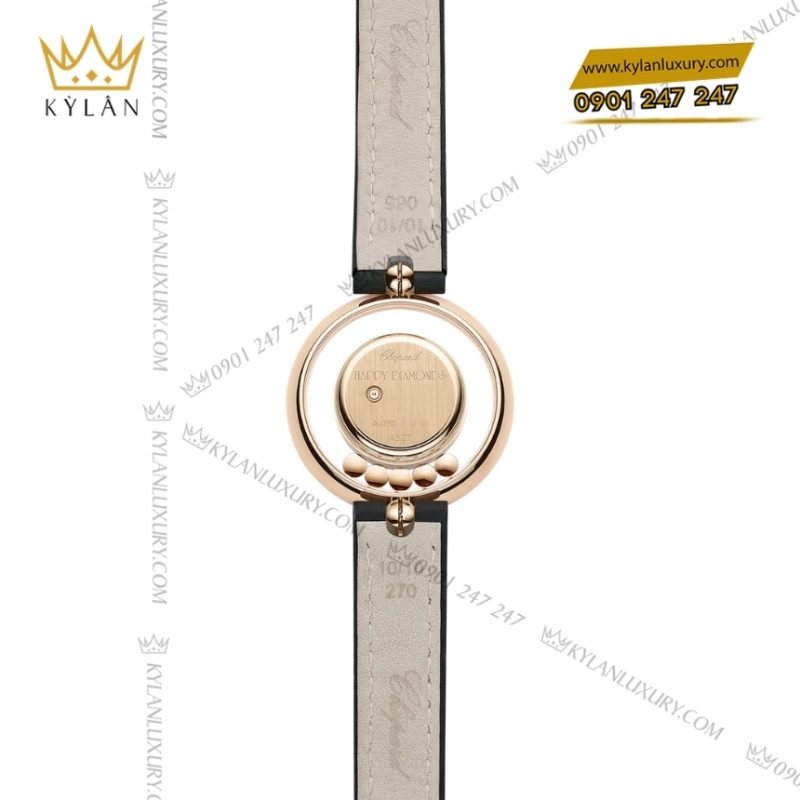 Đồng hồ Chopard Happy Diamonds Icons mặt số đen 209415-5004