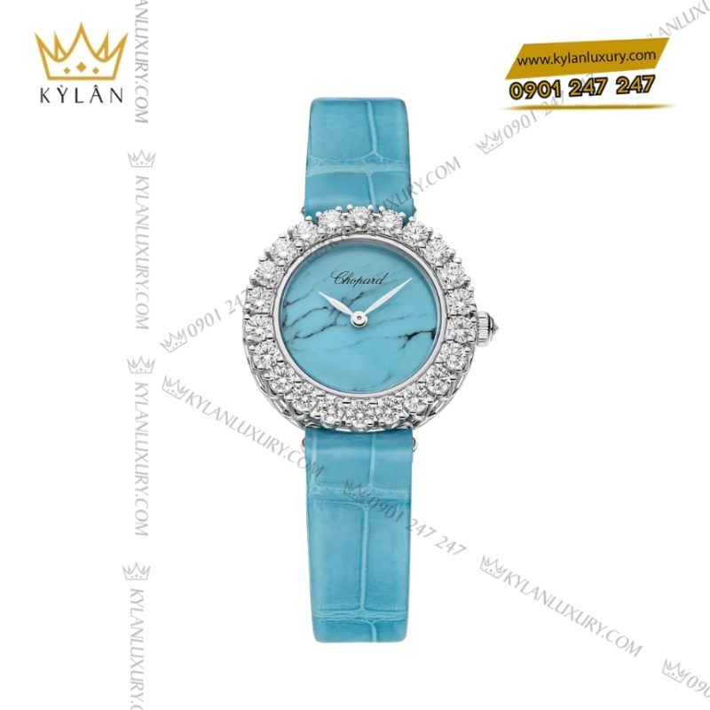 Đồng hồ Chopard L’Heure du Diamant turquoise 13A178-1315