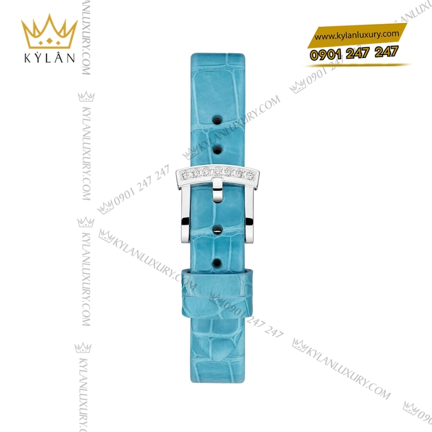 Kỳ Lân Luxury chopard lheure du diamant 13a178 1315 turquoise 6 Đồng hồ Chopard L’Heure du Diamant turquoise 13A178-1315
