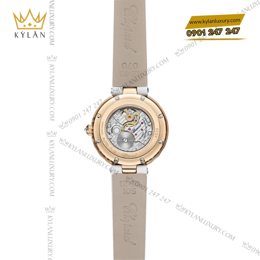Kỳ Lân Luxury chopard lheure du diamant 13a178 5317 5 Đồng hồ Chopard L’Heure du Diamant trắng 13A178-5317