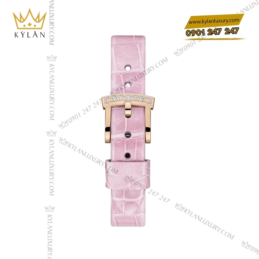 Kỳ Lân Luxury chopard lheure du diamant 13a178 5319 2 Đồng hồ Chopard L’Heure du Diamant mặt số hồng 13A178-5319
