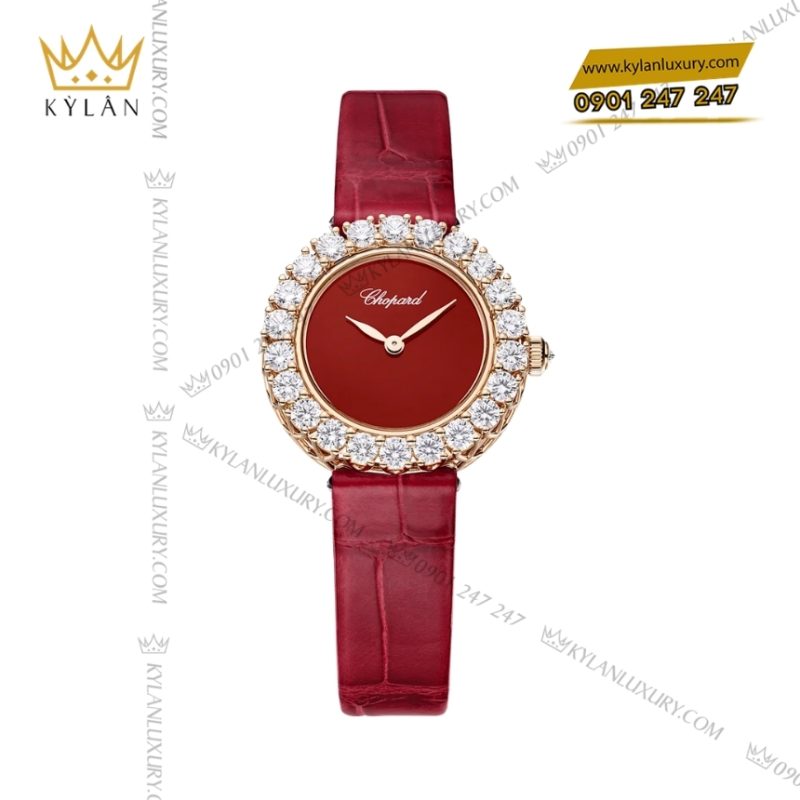 Đồng hồ Chopard L’Heure du Diamant đỏ ruby 13A178-5308