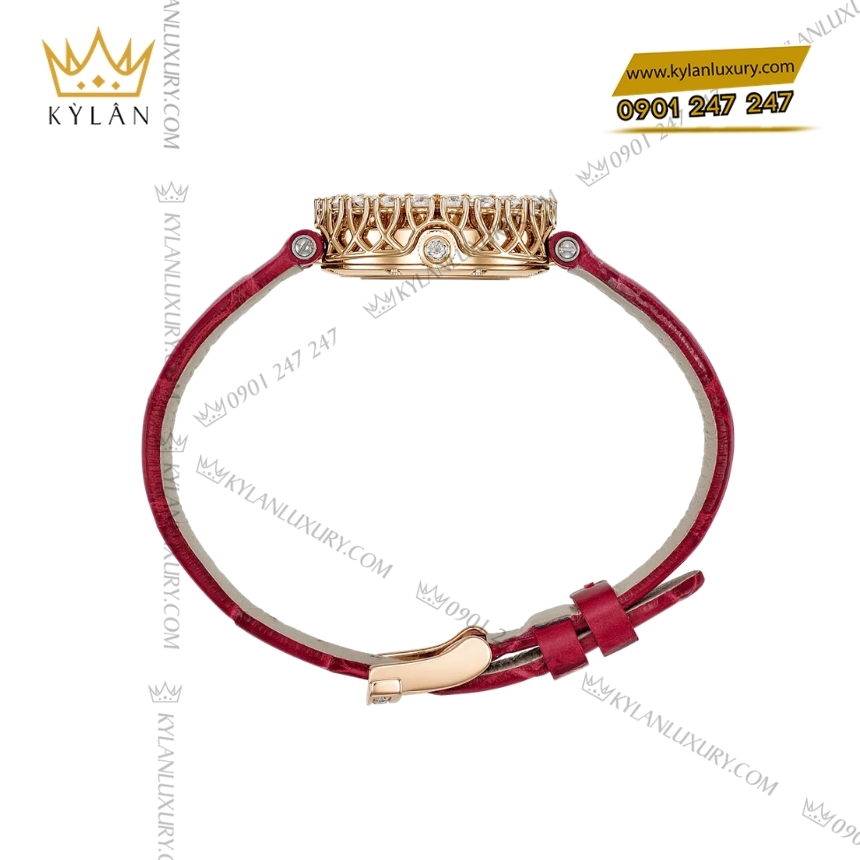 Kỳ Lân Luxury chopard lheure du diamant 13a178 5319 5 1 Đồng hồ Chopard L’Heure du Diamant đỏ ruby 13A178-5308