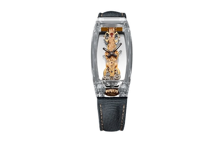 Golden Bridge Sapphire tạo sức hút nhờ cấu trúc sapphire transparency gần như toàn phần.