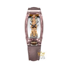 Đồng hồ Corum Golden Bridge Miss sapphire hồng
