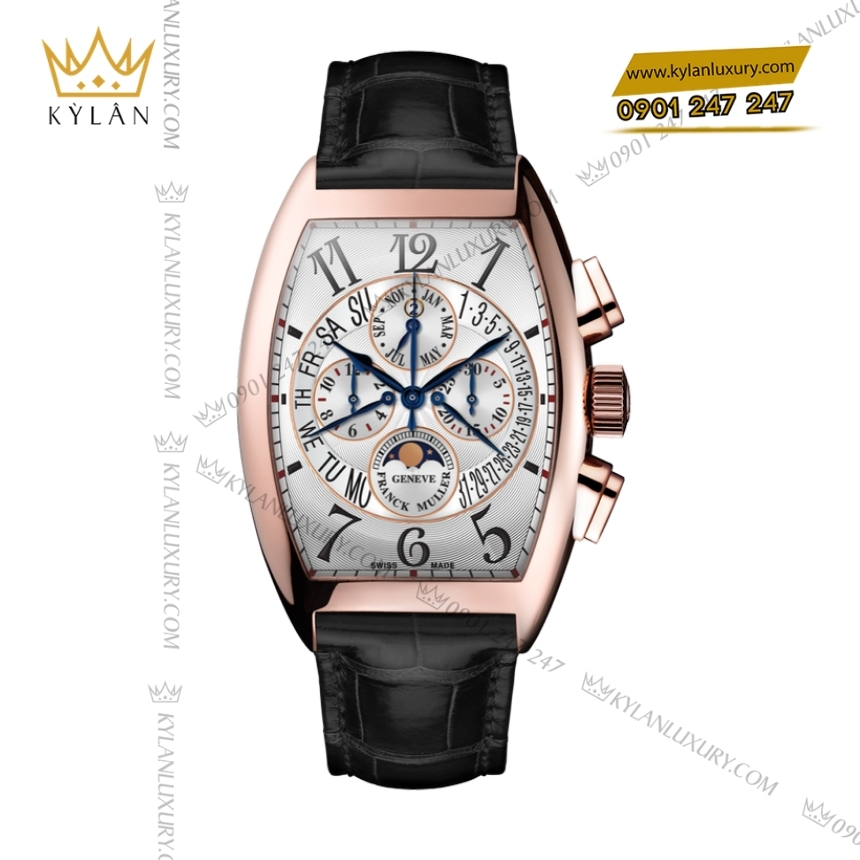 Kỳ Lân Luxury franck muller perpetual calendar 8880 t qp 3 Đồng hồ Franck Muller Perpetual Calendars vàng hồng