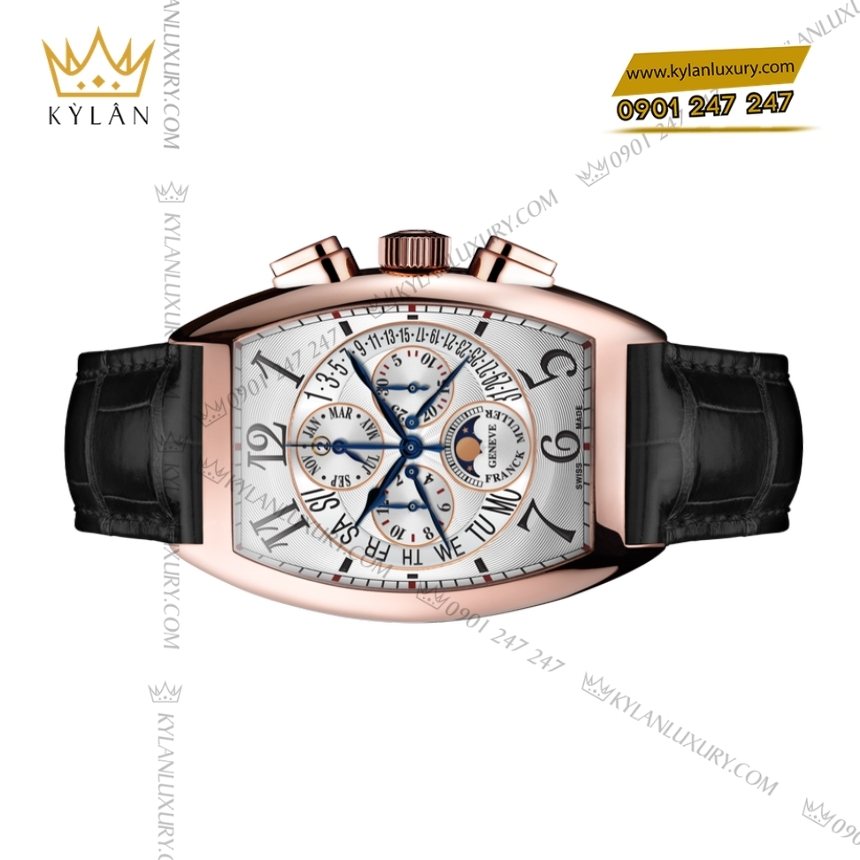 Kỳ Lân Luxury franck muller perpetual calendar 8880 t qp 4 Đồng hồ Franck Muller Perpetual Calendars vàng hồng