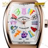 Đồng hồ Franck Muller Vanguard Crazy Hours Jisbar Lady V32