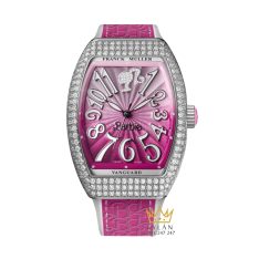 Đồng hồ Franck Muller Vanguard V32 Barbie đính kim cương