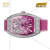 Đồng hồ Franck Muller Vanguard V32 Barbie đính kim cương