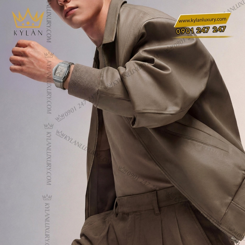 Kỳ Lân Luxury hublot spirit of big bang essential taupe 42mm 2 Đồng hồ Hublot Spirit of Big Bang Essential Taupe 42mm