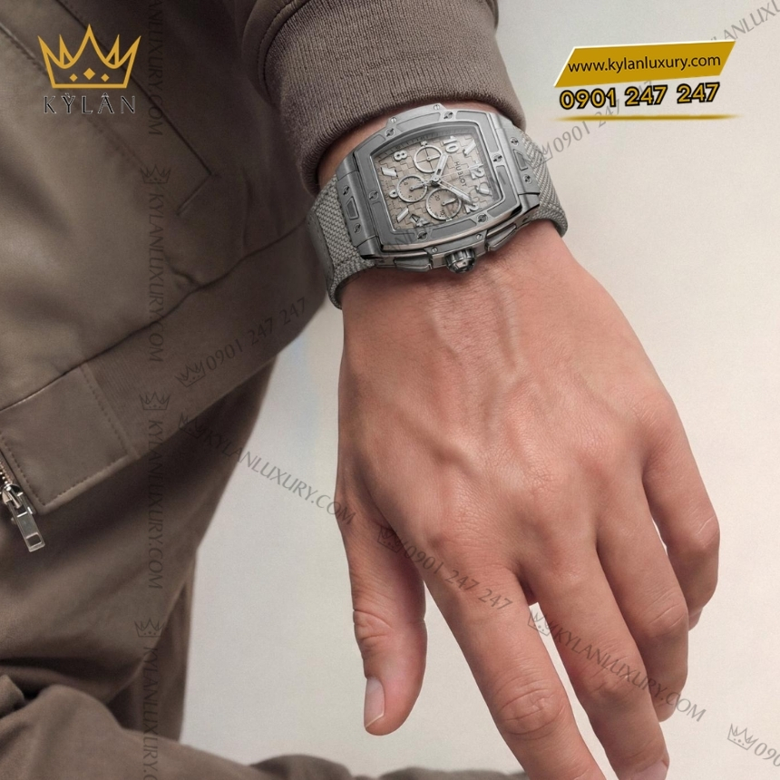 Kỳ Lân Luxury hublot spirit of big bang essential taupe 42mm 3 Đồng hồ Hublot Spirit of Big Bang Essential Taupe 42mm