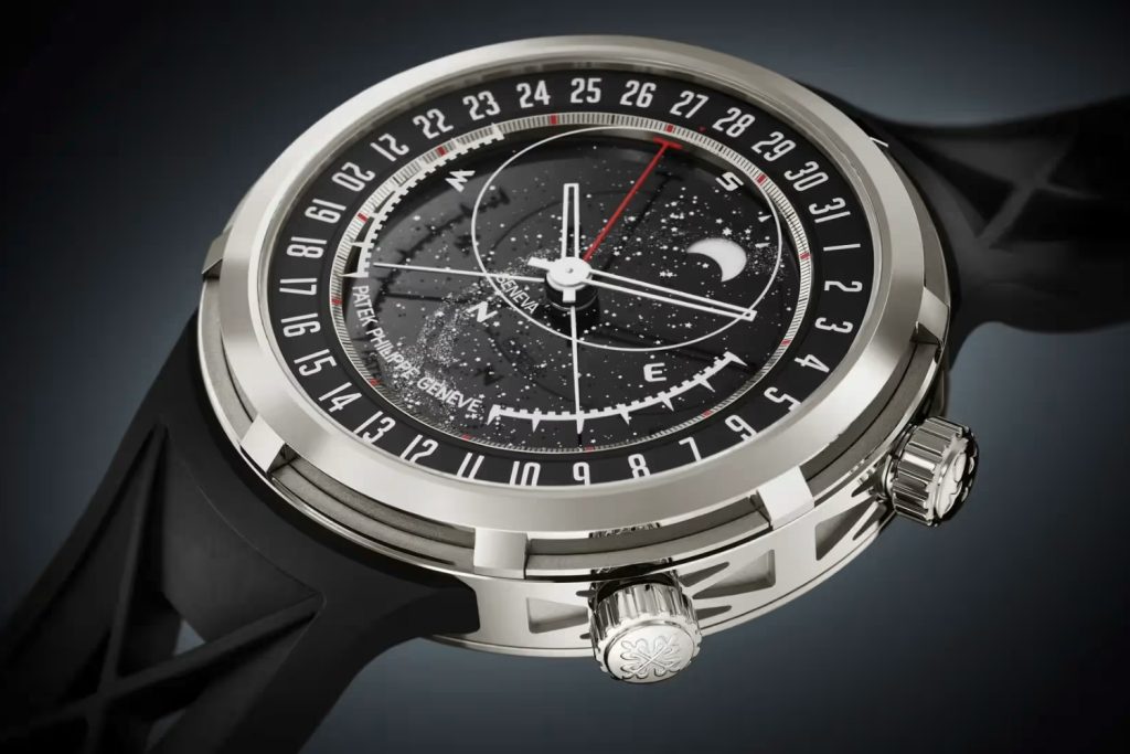 Kỳ Lân Luxury kham pha patek philippe celestial sunrise sunset 6105g 2026 7 Đỉnh cao kỹ thuật và thiên văn 2026 – Patek Philippe Celestial 6105G‑001