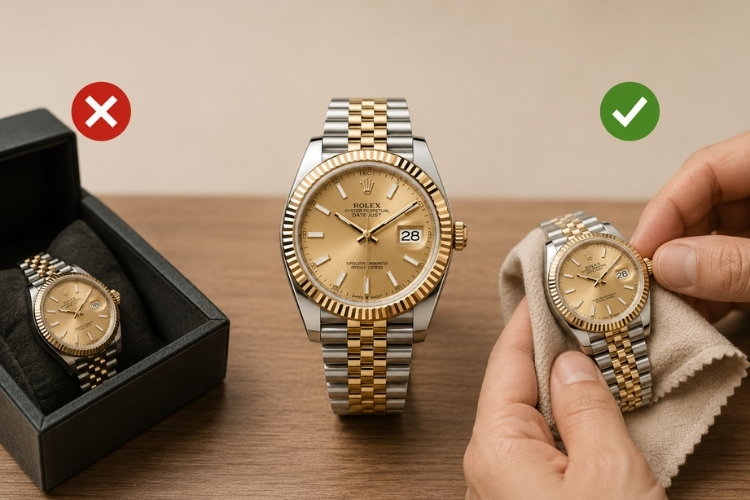 Kỳ Lân Luxury nhung dieu can tranh khi dung dong ho rolex 1 Những điều cần tránh khi dùng đồng hồ Rolex 