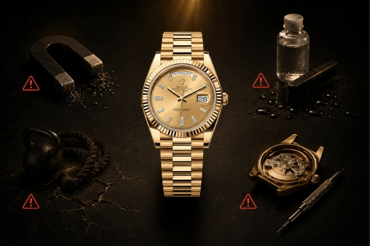 Kỳ Lân Luxury nhung dieu can tranh khi dung dong ho rolex 2 Những điều cần tránh khi dùng đồng hồ Rolex 