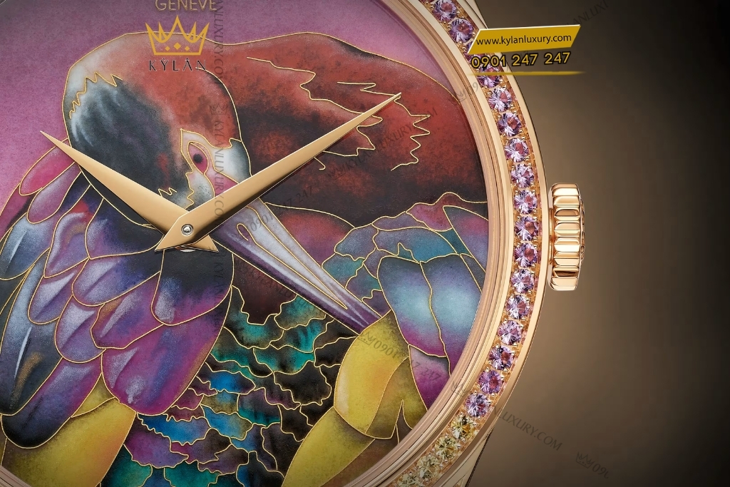 Kỳ Lân Luxury patek philippe 5077 213r 001 white faced ibis 3 Đồng hồ Patek Philippe White-Faced Ibis 5077/213R-001