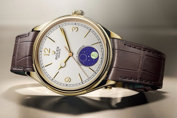 Kỳ Lân Luxury rolex 1908 moonphase thiet ke dang khien gioi collector ban tan 1 Rolex 1908 Moonphase – Mẫu Rolex thanh lịch đang khiến giới collector chú ý