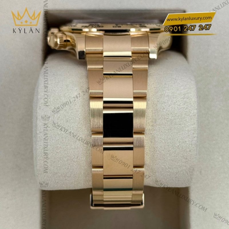 Đồng hồ Rolex Cosmograph Daytona vàng vàng mặt số đen 126508-0004