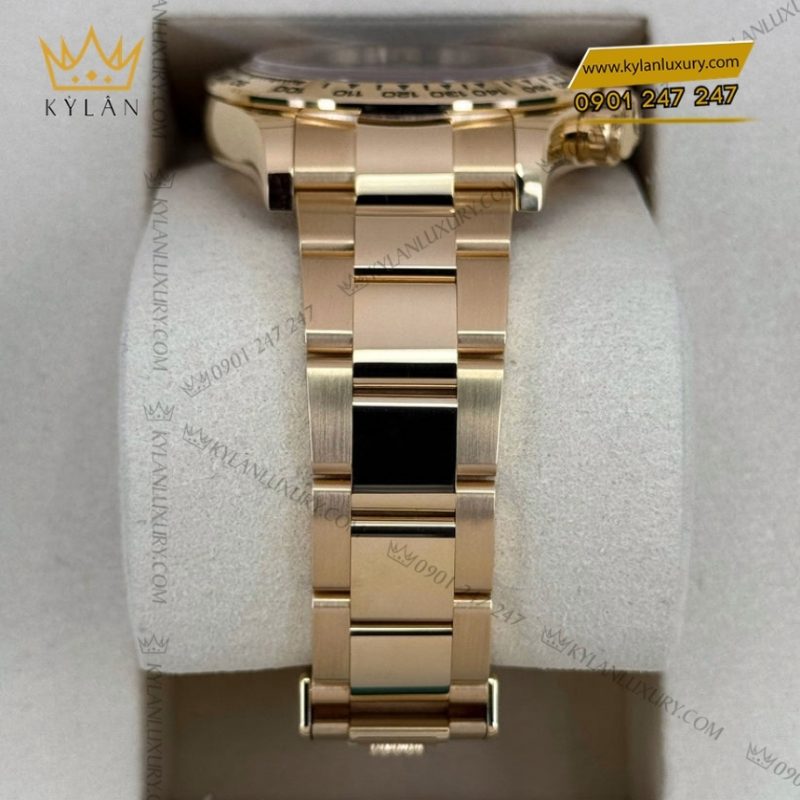 Đồng hồ Rolex Cosmograph Daytona vàng vàng mặt số đen 126508-0004