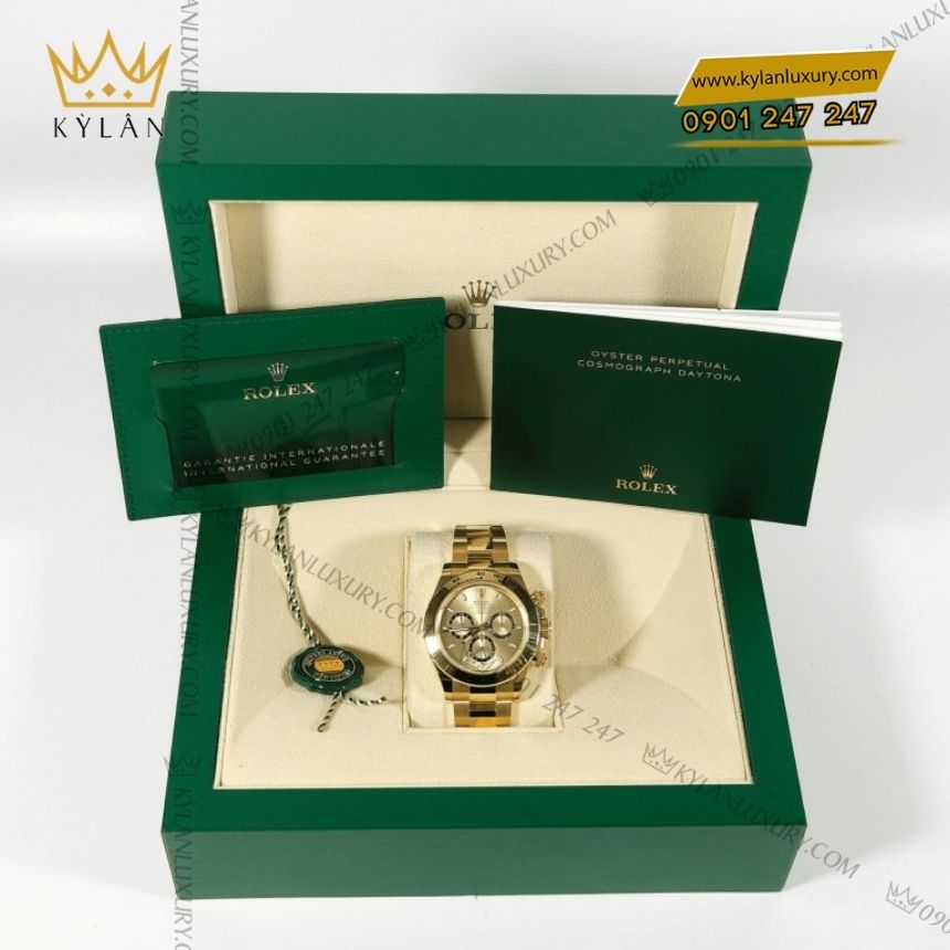 Kỳ Lân Luxury rolex cosmograph daytona 126508 0005 vang vang champagne 7 Đồng hồ Rolex Cosmograph Daytona vàng vàng champagne 126508-0005