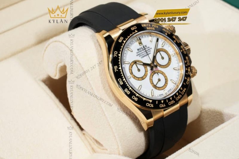 Đồng hồ Rolex Cosmograph Daytona mặt số trắng 126518LN-0002