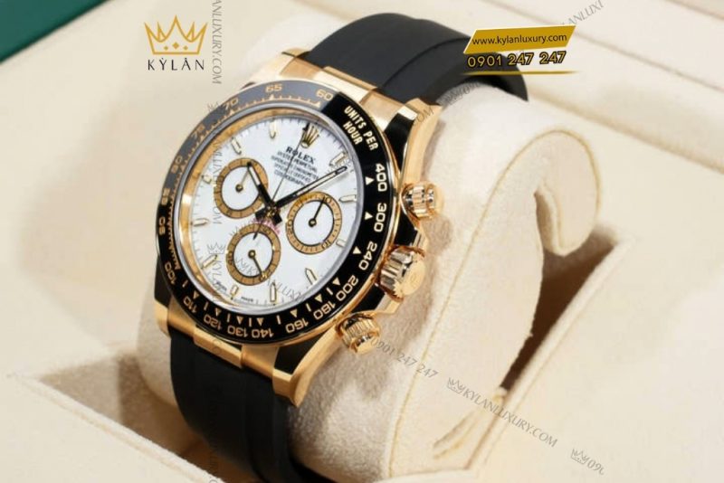 Đồng hồ Rolex Cosmograph Daytona mặt số trắng 126518LN-0002
