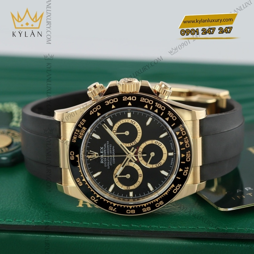 Kỳ Lân Luxury rolex cosmograph daytona 126518ln 0008 mat den 5 Đồng hồ Rolex Cosmograph Daytona mặt số đen 126518LN-0008